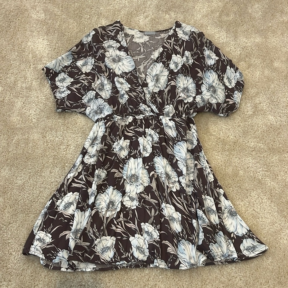 Boutique Floral Mini Dress